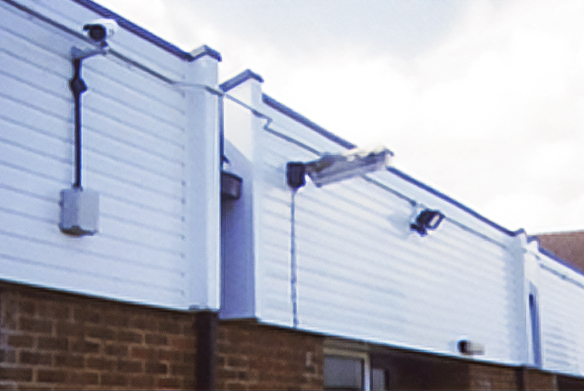 Image Of Cladding Installed By Newbury Roofing.