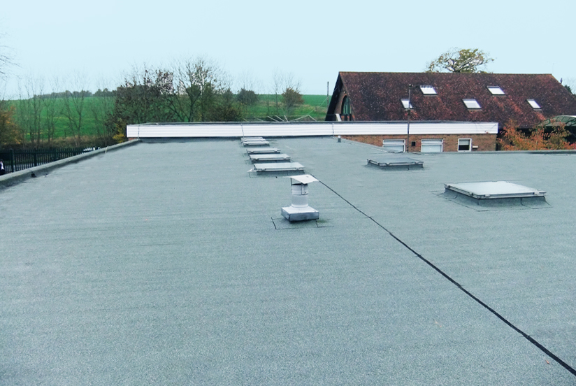 Image of Felt Roof Completed by Newbury Roofing