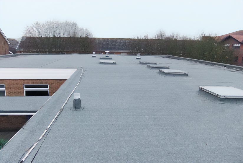 Image of Felt Roof Completed by Newbury Roofing