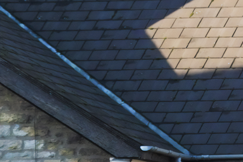 Image Of Slate Roof Completed By Newbury Roofing.